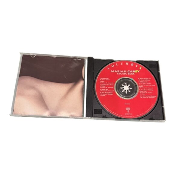 Mariah Carey CD Lot Music Box & Self-Titled Album Pop R&B Columbia 90s Classic - Picture 3 of 10